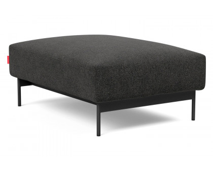 Innovation Living Malloy Ottoman - 577 Kenya Dark Gray