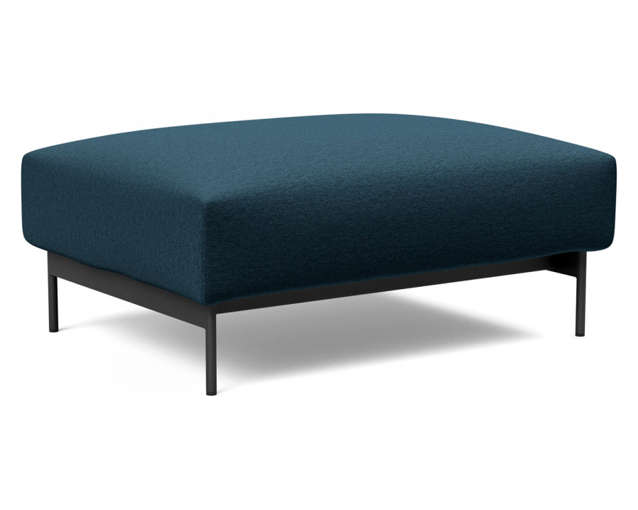 Innovation Living Malloy Ottoman - 580 Argus Navy Blue