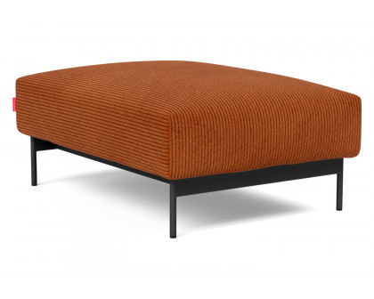 Innovation Living Malloy Ottoman - 595 Corduroy Burnt Orange