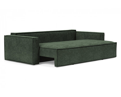 Innovation Living Newilla Sofa Bed with Standard Arms - 281 Avella Pine Green