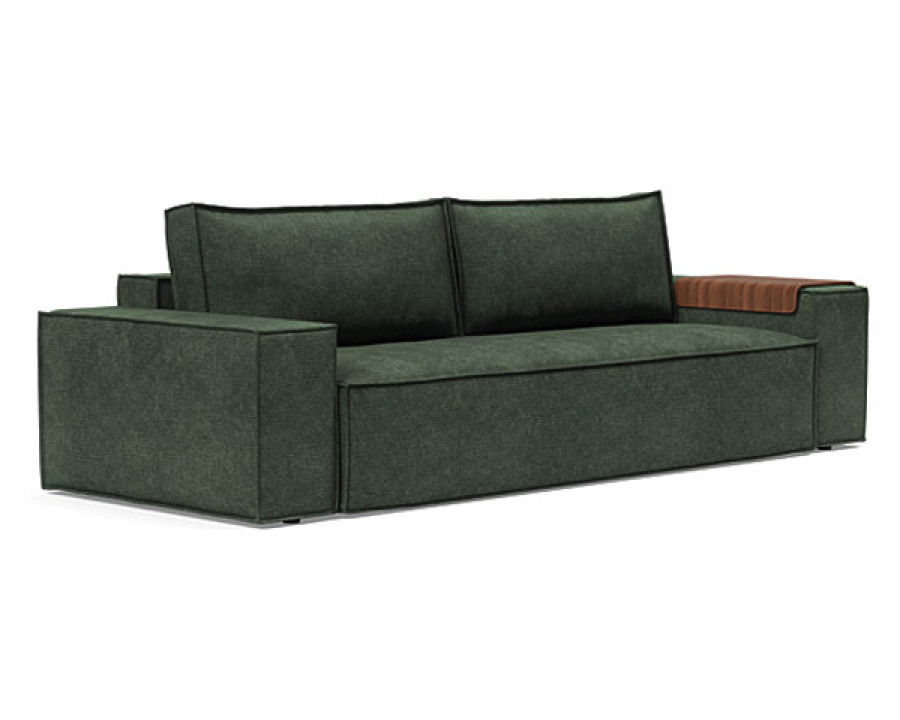 Innovation Living Newilla Sofa Bed with Wide Arms - 281 Avella Pine Green