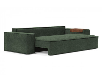 Innovation Living Newilla Sofa Bed with Wide Arms - 281 Avella Pine Green