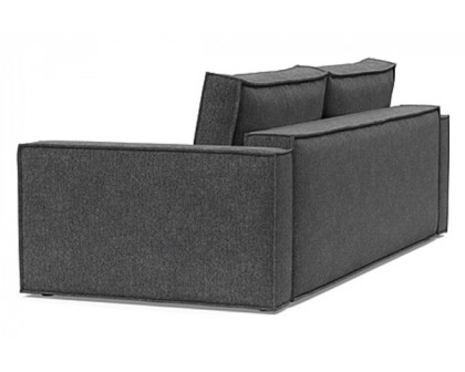 Innovation Living Newilla Sofa Bed with Standard Arms - 350 Taura Deep Grey