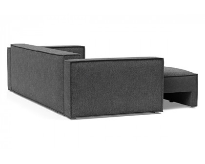 Innovation Living Newilla Sofa Bed with Standard Arms - 350 Taura Deep Grey