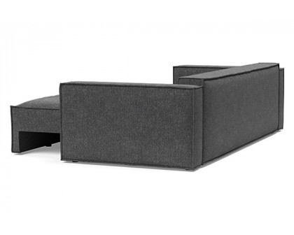 Innovation Living Newilla Sofa Bed with Standard Arms - 350 Taura Deep Grey