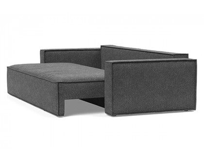 Innovation Living Newilla Sofa Bed with Standard Arms - 350 Taura Deep Grey