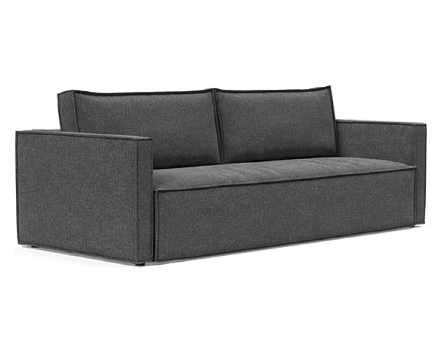 Innovation Living Newilla Sofa Bed with Slim Arms - 350 Taura Deep Grey