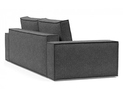 Innovation Living Newilla Sofa Bed with Wide Arms - 350 Taura Deep Grey