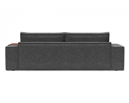 Innovation Living Newilla Sofa Bed with Wide Arms - 350 Taura Deep Grey