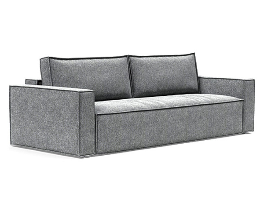 Innovation Living Newilla Sofa Bed with Standard Arms - 351 Taura Slate Grey