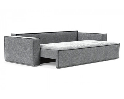 Innovation Living Newilla Sofa Bed with Standard Arms - 351 Taura Slate Grey