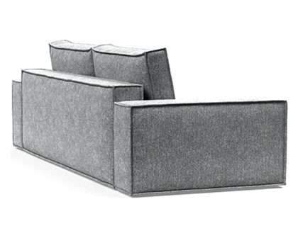 Innovation Living Newilla Sofa Bed with Wide Arms - 351 Taura Slate Grey