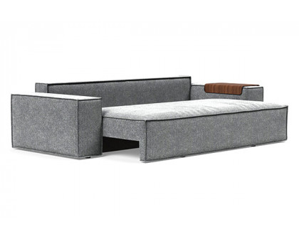 Innovation Living Newilla Sofa Bed with Wide Arms - 351 Taura Slate Grey