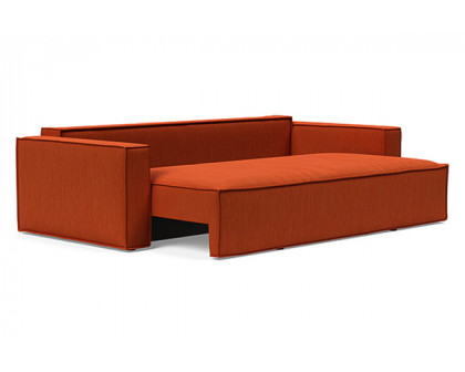 Innovation Living Newilla Sofa Bed with Standard Arms - 506 Elegance Paprika