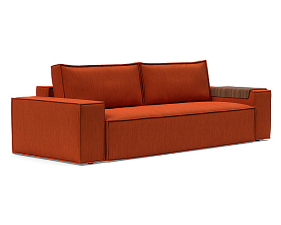 Innovation Living Newilla Sofa Bed with Wide Arms - 506 Elegance Paprika