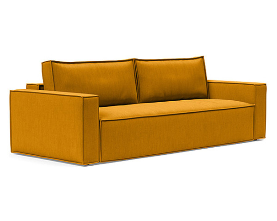 Innovation Living Newilla Sofa Bed with Standard Arms - 507 Elegance Burned Curry