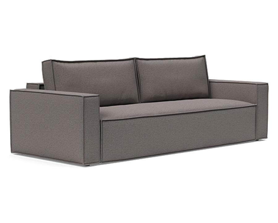 Innovation Living Newilla Sofa Bed with Standard Arms - 521 Mixed Dance Grey