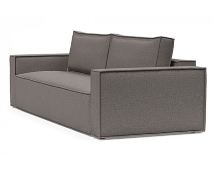 Innovation Living Newilla Sofa Bed with Standard Arms - 521 Mixed Dance Grey