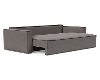 Innovation Living Newilla Sofa Bed with Standard Arms - 521 Mixed Dance Grey