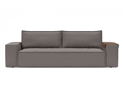 Innovation Living Newilla Sofa Bed with Wide Arms - 521 Mixed Dance Grey