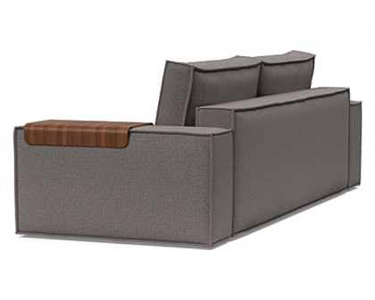 Innovation Living Newilla Sofa Bed with Wide Arms - 521 Mixed Dance Grey