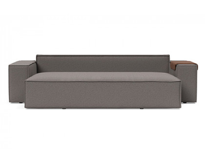 Innovation Living Newilla Sofa Bed with Wide Arms - 521 Mixed Dance Grey