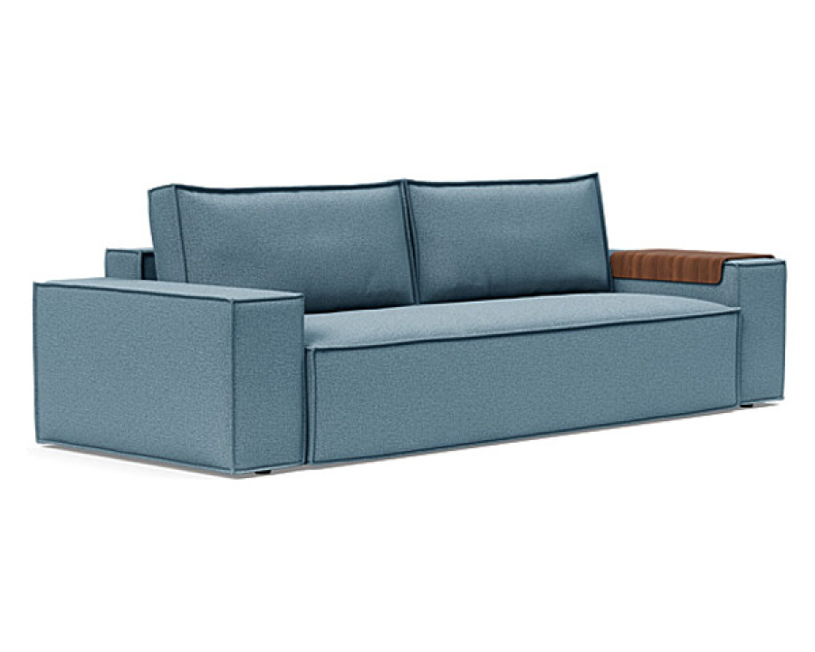 Innovation Living Newilla Sofa Bed with Wide Arms - 525 Mixed Dance Light Blue