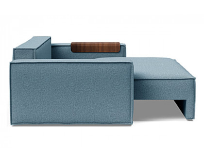 Innovation Living Newilla Sofa Bed with Wide Arms - 525 Mixed Dance Light Blue