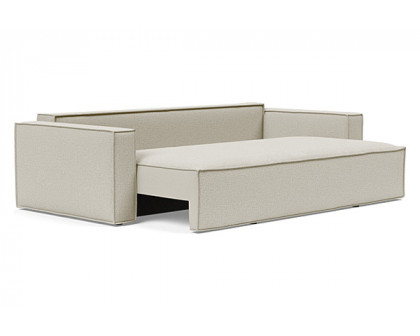 Innovation Living Newilla Sofa Bed with Standard Arms - 527 Mixed Dance Natural