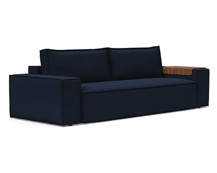 Innovation Living Newilla Sofa Bed with Wide Arms - 528 Mixed Dance Blue