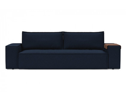 Innovation Living Newilla Sofa Bed with Wide Arms - 528 Mixed Dance Blue