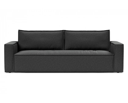 Innovation Living Newilla Sofa Bed with Standard Arms - 529 Bouclé Charcoal