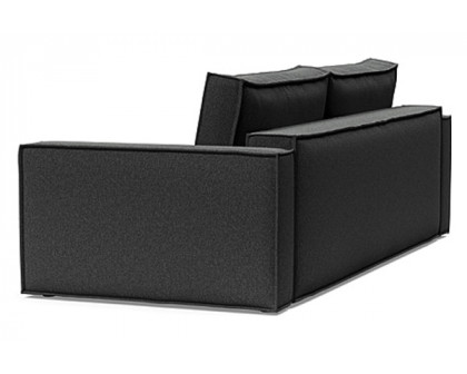 Innovation Living Newilla Sofa Bed with Standard Arms - 529 Bouclé Charcoal