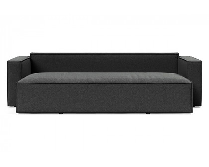 Innovation Living Newilla Sofa Bed with Standard Arms - 529 Bouclé Charcoal