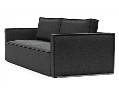 Innovation Living Newilla Sofa Bed with Slim Arms - 529 Bouclé Charcoal