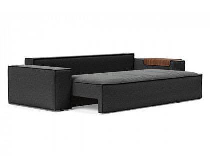 Innovation Living Newilla Sofa Bed with Wide Arms - 529 Bouclé Charcoal