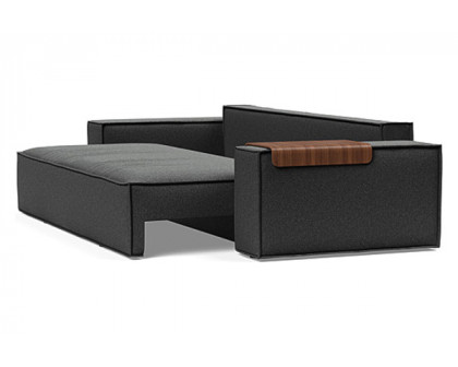 Innovation Living Newilla Sofa Bed with Wide Arms - 529 Bouclé Charcoal