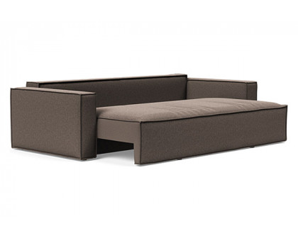 Innovation Living Newilla Sofa Bed with Standard Arms - 530 Bouclé Taupe