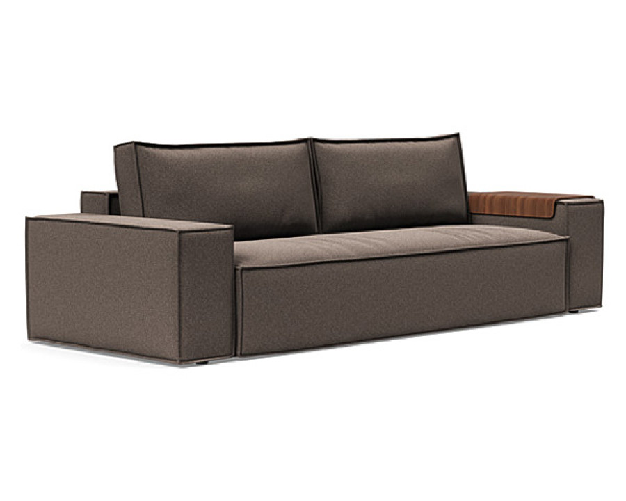 Innovation Living Newilla Sofa Bed with Wide Arms - 530 Bouclé Taupe