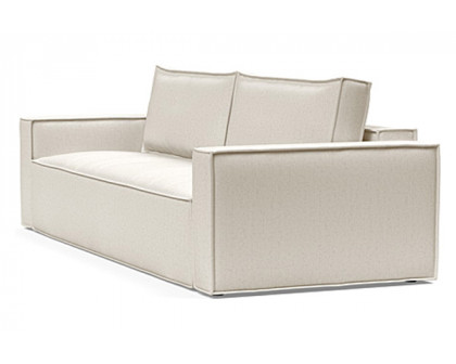 Innovation Living Newilla Sofa Bed with Standard Arms - 531 Bouclé Off White