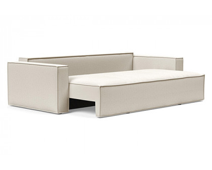 Innovation Living Newilla Sofa Bed with Standard Arms - 531 Bouclé Off White