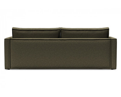 Innovation Living Newilla Sofa Bed with Slim Arms - 535 Bouclé Forest Green