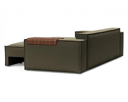 Innovation Living Newilla Sofa Bed with Wide Arms - 535 Bouclé Forest Green