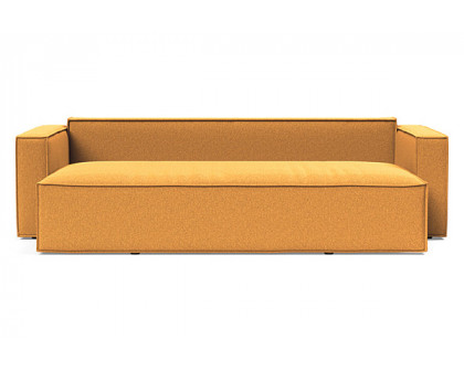 Innovation Living Newilla Sofa Bed with Standard Arms - 536 Bouclé Ochre