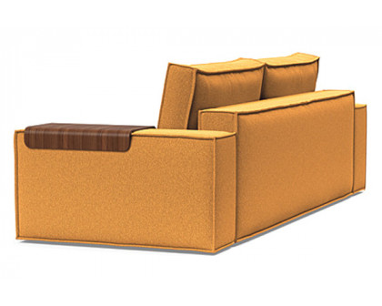 Innovation Living Newilla Sofa Bed with Wide Arms - 536 Bouclé Ochre