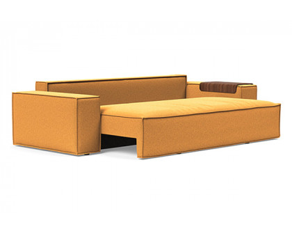 Innovation Living Newilla Sofa Bed with Wide Arms - 536 Bouclé Ochre