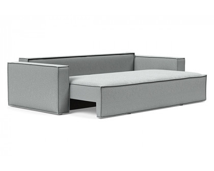 Innovation Living Newilla Sofa Bed with Standard Arms - 538 Melange Light Grey