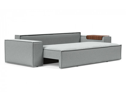 Innovation Living Newilla Sofa Bed with Wide Arms - 538 Melange Light Grey