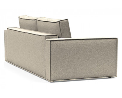 Innovation Living Newilla Sofa Bed with Standard Arms - 539 Bouclé Beige