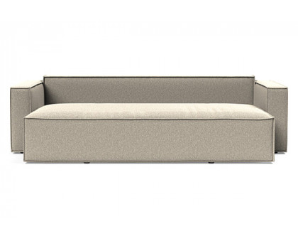 Innovation Living Newilla Sofa Bed with Standard Arms - 539 Bouclé Beige